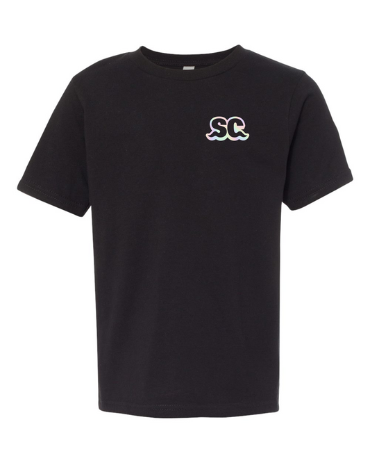 Youth Squid City "SC" Holographic Logo Tee