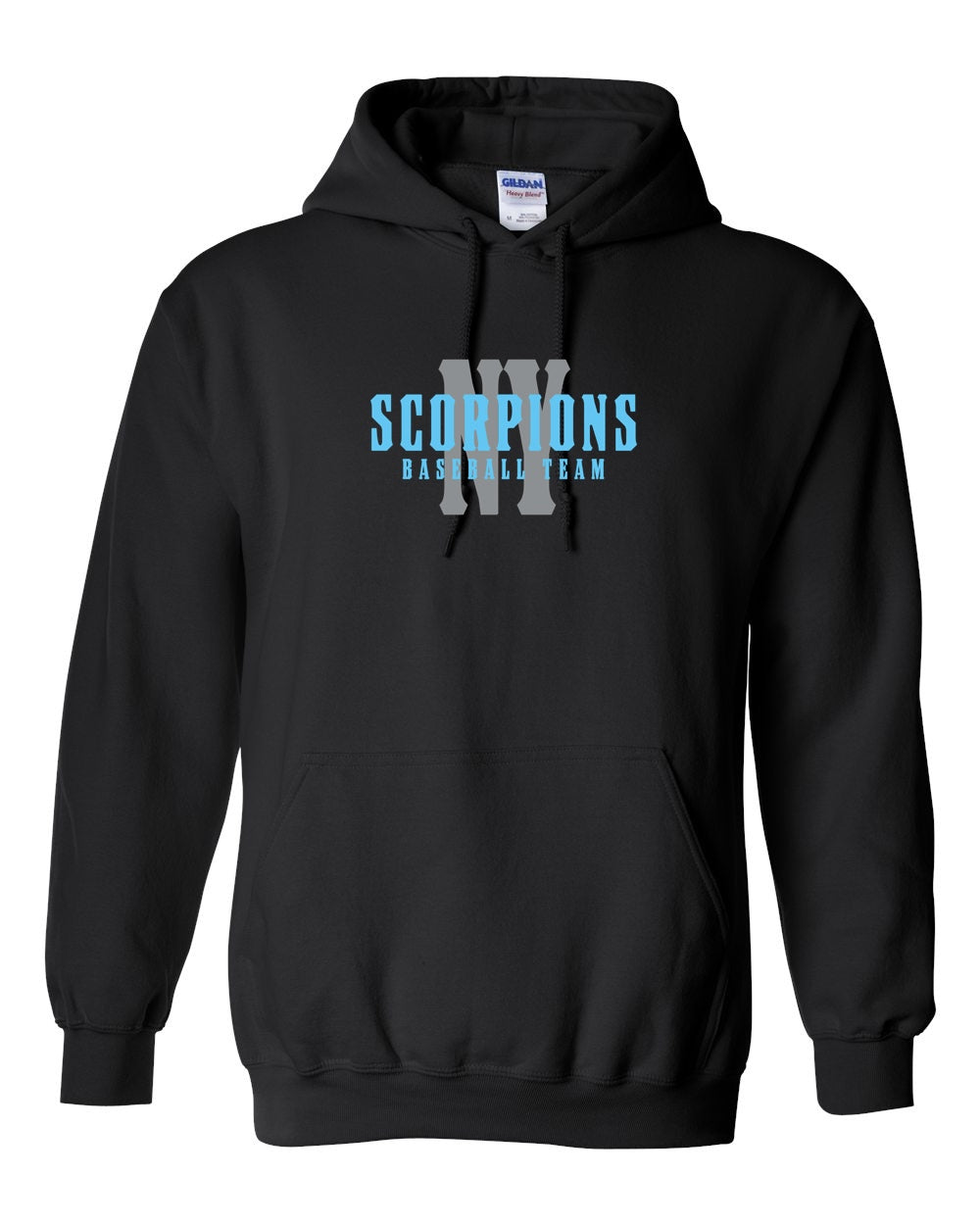 Adult Unisex NY Scorpions Full Front Hoodie