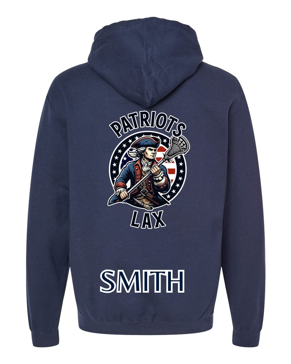 Adult Patriots LAX Hoodie with Name