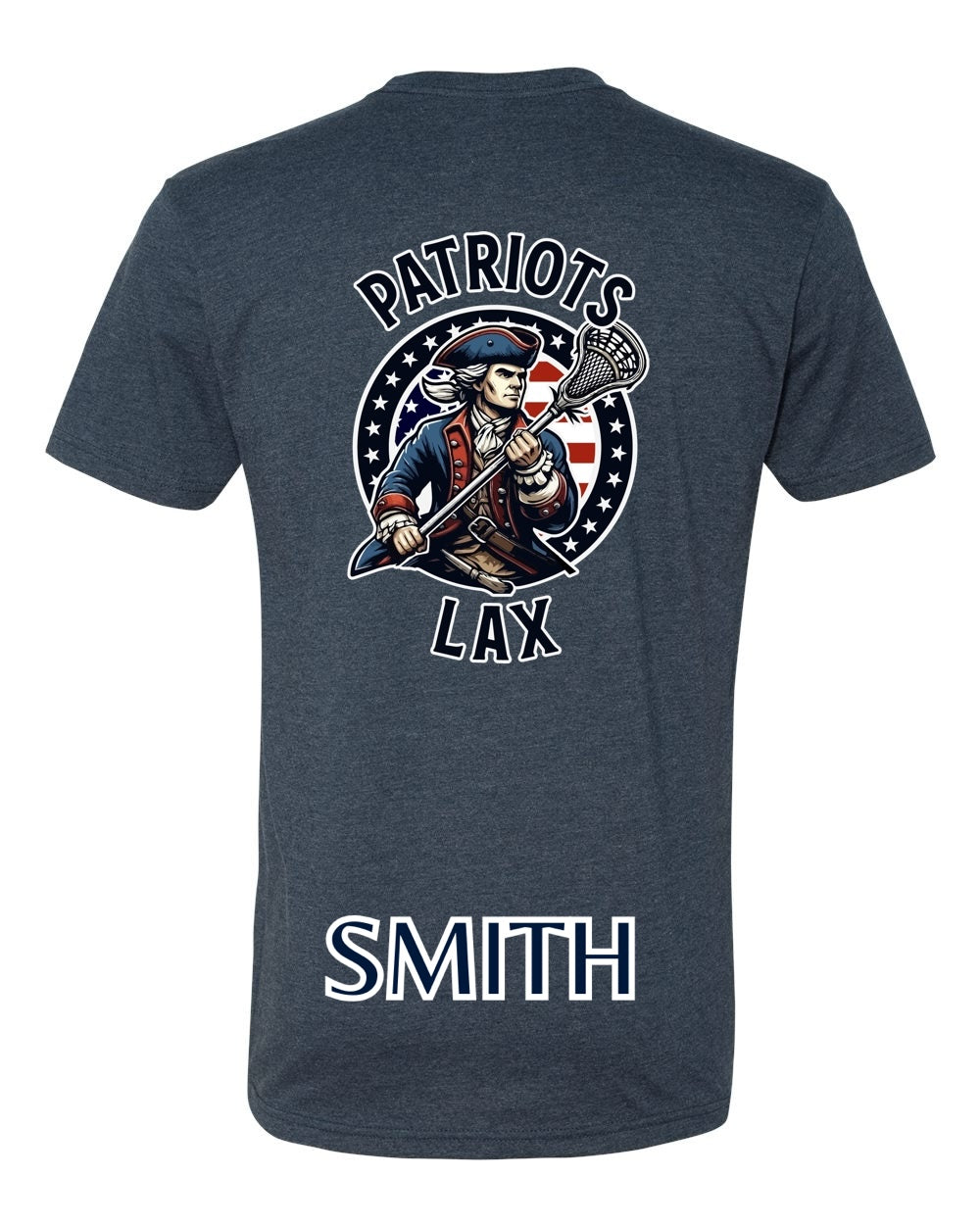 Youth Patriot Tee Shirt With Last Name