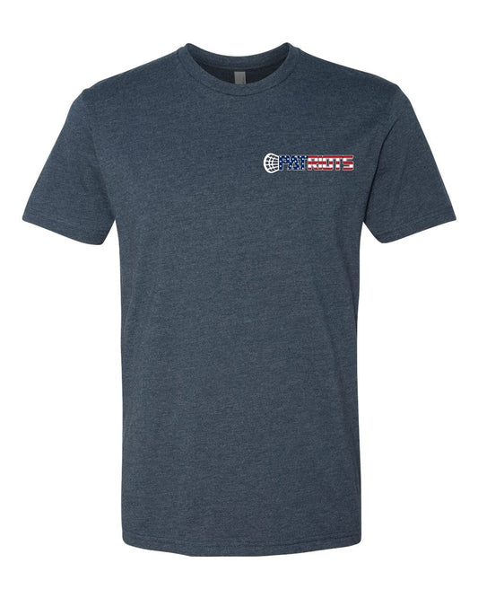 Youth Patriot Tee Shirt With Last Name