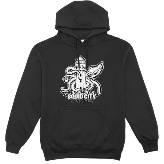 Adult Squid City Lighthouse Hoodie