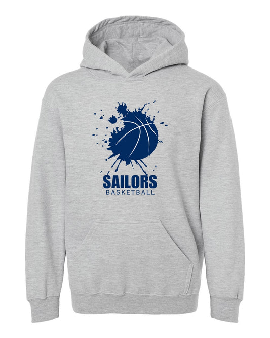 Youth Oceanside Sailor Splash Basketball Hoodie