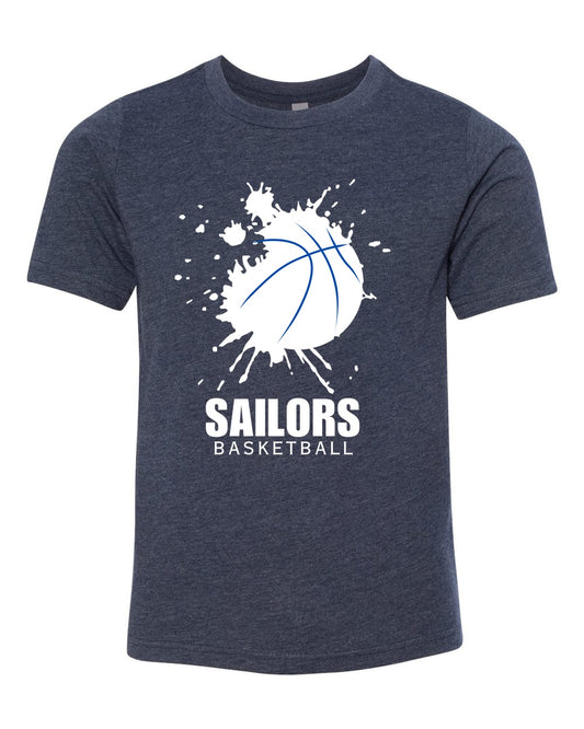 Youth Oceanside Sailor Splash Basketball Tee