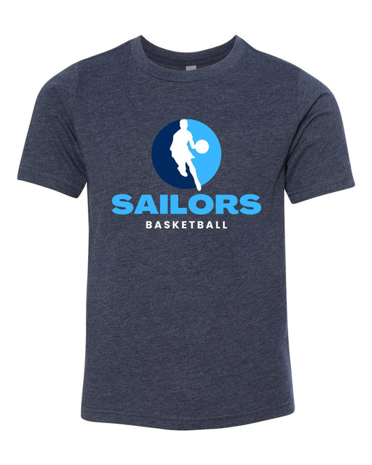 Youth Oceanside Sailor Basketball Tee