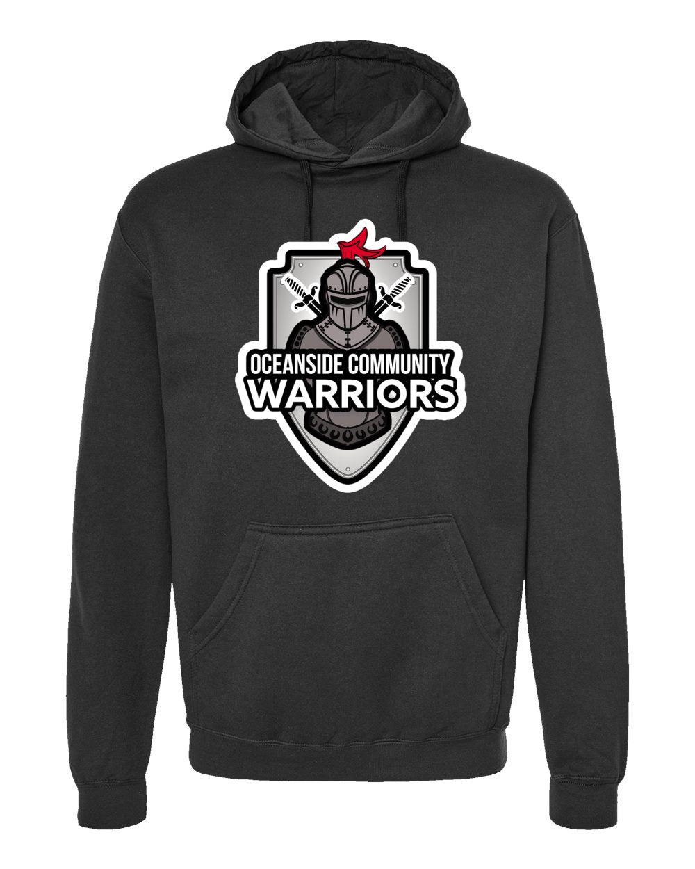 Adult Black Warriors Hoodie